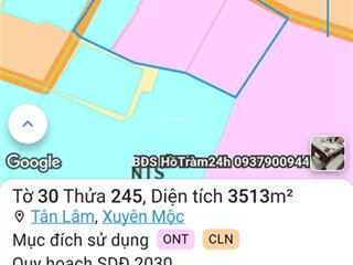 Bán 3500m2 đất fủ hồng có nhà câp 4 và 300tc, đường nhựa thông 6m, giá 2.65 ti, khu dân cư
