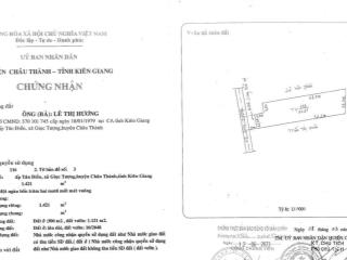 Ngân hàng thanh lý 1.421m2 có 300m2 thổ cư mt giục tượng giá tốt (ms dương)