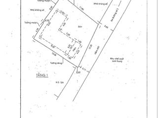 Bán nhà riêng tại đường số 1, linh trung, thủ đức 162.4m2, hàng hiếm tại hot