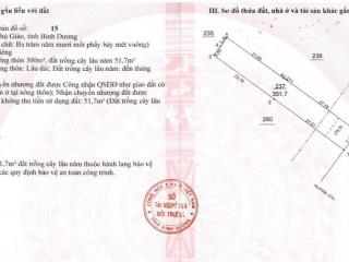 Hàng hiếm tại vĩnh hòa, 3,959 tỷ, 351.7m2, 1pn, 1wc, phú giáo, bình dương