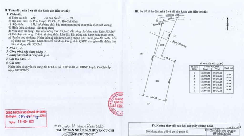 Bán nhà riêng hòa phú, củ chi, hồ chí minh, giá siêu hời 4,5 tỷ, 659,1 m2