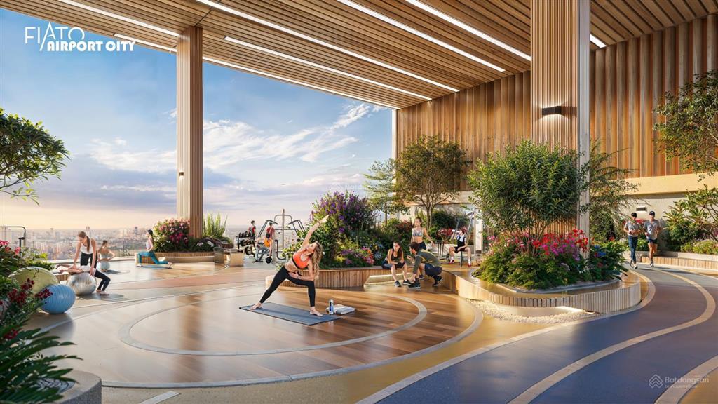 Sang nhượng fiato airport city căn hộ 1pn view tầng cao giá tốt