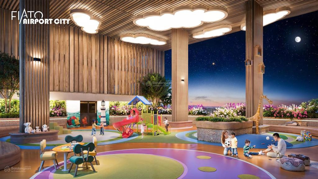 Sang nhượng fiato airport city căn hộ 1pn view tầng cao giá tốt