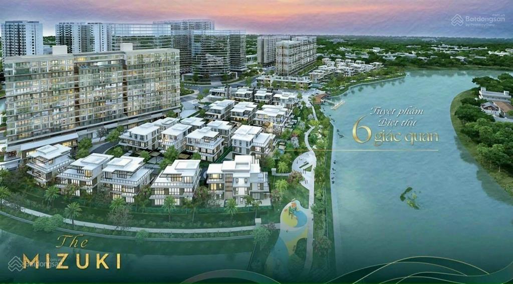 Chính thức mở bán 39 căn biệt thự ven sông the mizuki  nam long group  hotline pkd 0932 661 ***