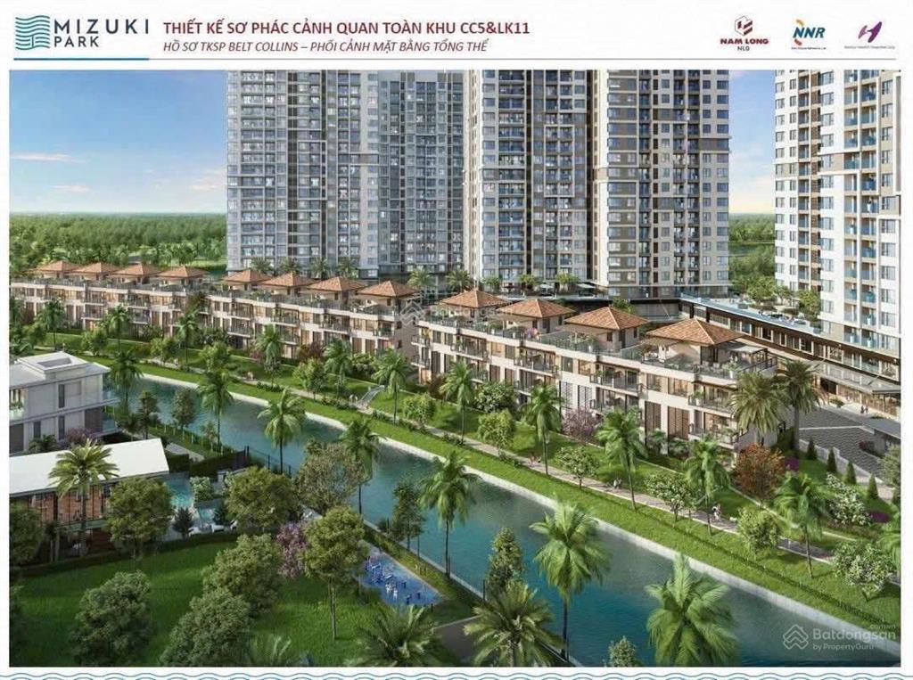 Chỉ còn 3 căn biệt thự phố trellia cove view kênh đào & view sông  cđt nam long chiết khấu 9,5%