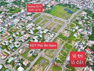 Chính chủ bán lô đất diên an cạnh kđt phú ân nam đường xe hơi giá chỉ 1tỷ330 hướng đông nam