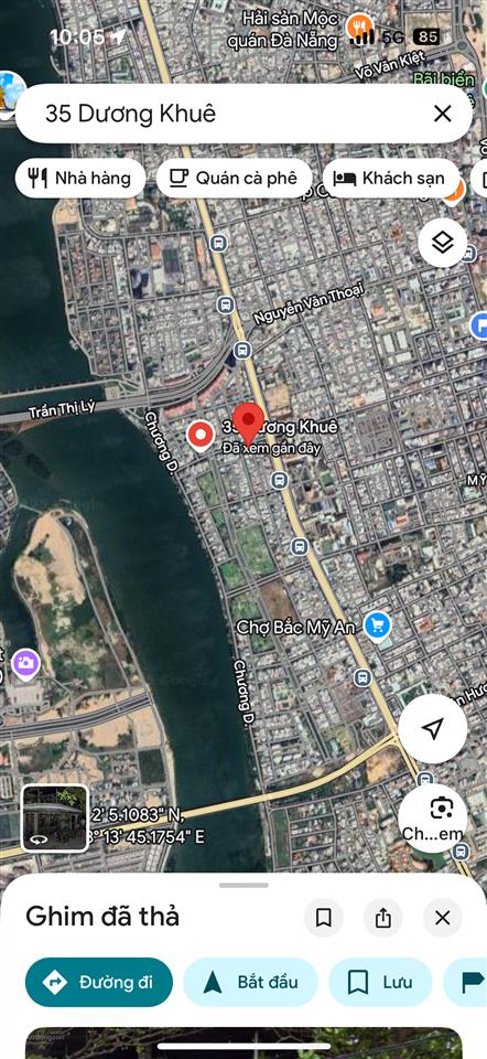 Lô góc khu mỹ an  sát chương dương  gần chỗ bắn pháo hoa quốc tế