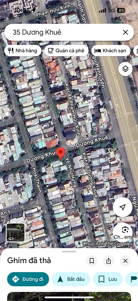 Lô góc khu mỹ an  sát chương dương  gần chỗ bắn pháo hoa quốc tế