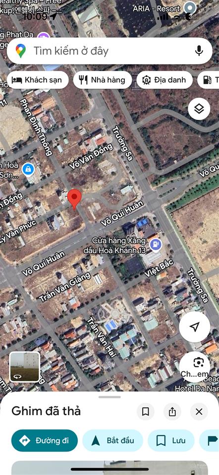 Góc sát biển tân trà 11.2x19.5m (213m²) lý văn phức và phan đình thông