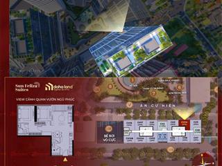 Bán gấp căn hộ tầng 23 2pn 2wc tại sun feliza suites, 9 tỷ vnd, 70m2