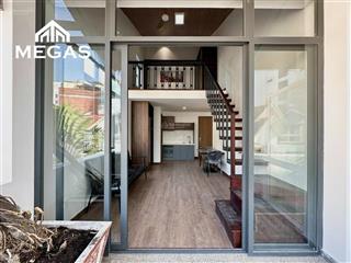 Siêu phẩm căn hộ duplex full nội thất mới trống ngay cầu vượt cây gõ