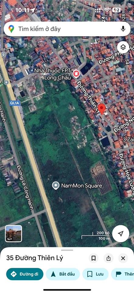 Bán 275m đất thổ cư,căn góc, mặt tiền 21m, cạnh dự án nammon square thường tín, đường ô tô, 18,5 tỷ
