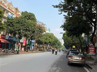 Bán đất mặt phố nguyễn cảnh dị, 61m2 vỉa hè 5m. giá 26,5 tỷ. kinh doanh đắc địa