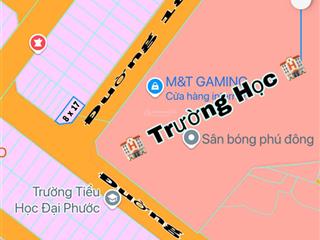 Cần bán lô góc khu tđc đại phước đối diện trường học / kinh doanh đa nghề / shr
