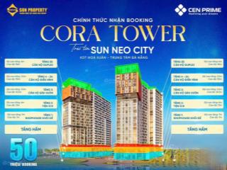 Nhận booking  toà căn hộ cora tower  chỉ từ 1,8 tỷ