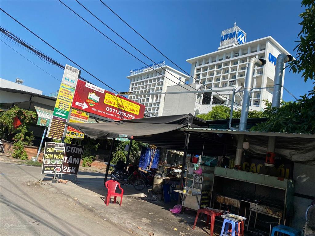 Đất mặt tiền đối diện đại học marketing võ văn hát thủ đức (quận 9) tổng 77m2 giá 6,25 tỷ