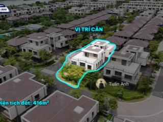 Bán biệt thự đơn lập waterpoint, chiết khấu lên đến 23% căn góc, hướng nam, gần clubhouse