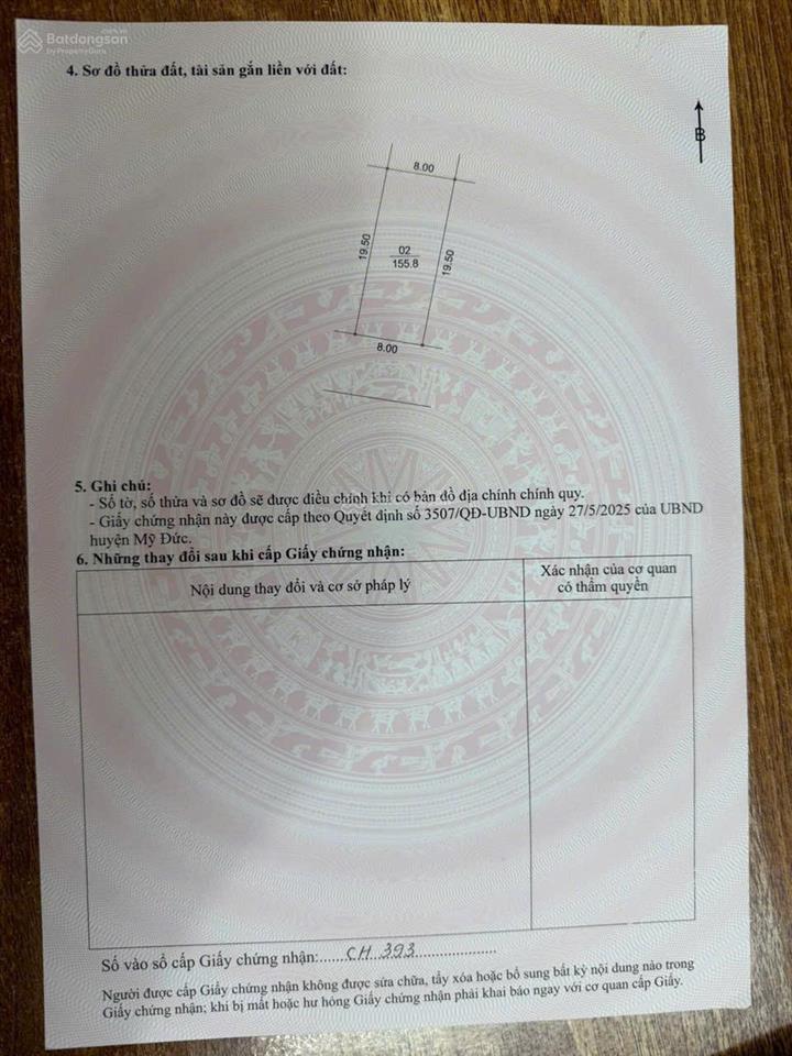 Chính chủ bán lô đất đẹp lk02 khu đấu giá đồng hồi, thôn đặng, x. hồng sơn, tp. hà nội