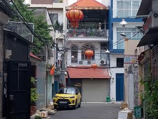 Lô góc cực thoáng,hẻm 8mgần khu bàu cát,p14, tân bình90m24tầng(4x22m)nhỉnh 11tỷ.
