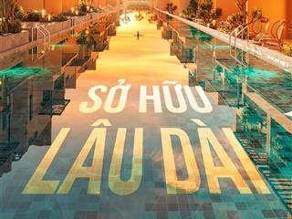 Sở hữu lâu dài biệt thự sông town 120m2 full nội thất cao cấp  bể bơi riêng