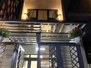 Bán nhà ( 4x14 ) cn 75m2 ~ 117tr/m2 nở hậu 5.8mét bình thạnh gần chợ bà chiểu