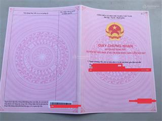 Đất nền vị trí đẹp, chính chủ, 100% đất ở lâu dài