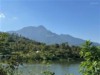 Duy nhất siêu phẩm đất nghỉ dưỡng lưng tựa núi mặt hướng hồ