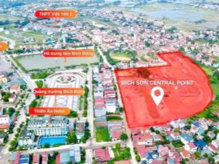 Bán đất gần quảng trường trung tâm thành phố cạnh bvien trường học giá chỉ từ 1,2 tỷ(50% ) 100m2