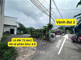 Đất mặt tiền nhánh vành đai 2 sắp khởi công linh đông thủ đức