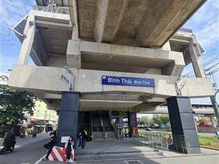 Dãy trọ siêu ngon ngay đặng văn bi  ga metro bình thái  72,3m2  5 phòng  giá 5,9 tỷ