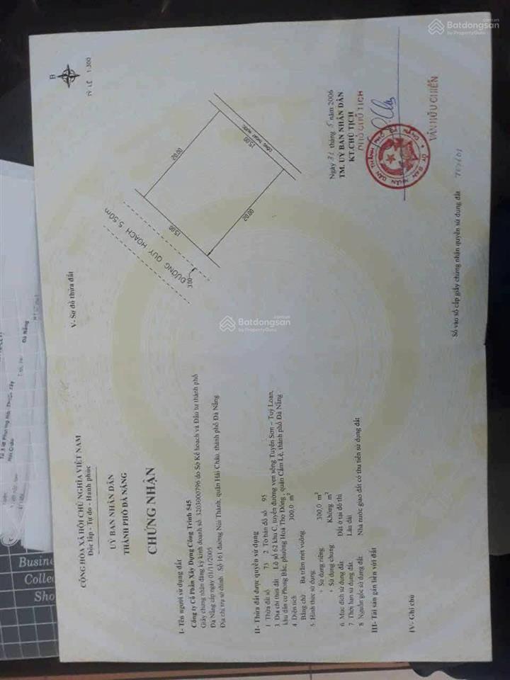 Bán lô đất biệt thự đường trần đình long sát ngã tư đinh châu đấu lưng thăng long