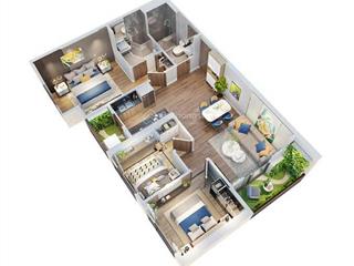 Chị gái em chuyển xuống mặt đất cần bán nhanh căn 3n2vs bên tc1 ,80m2 view bể bơi giá 6430 thu về