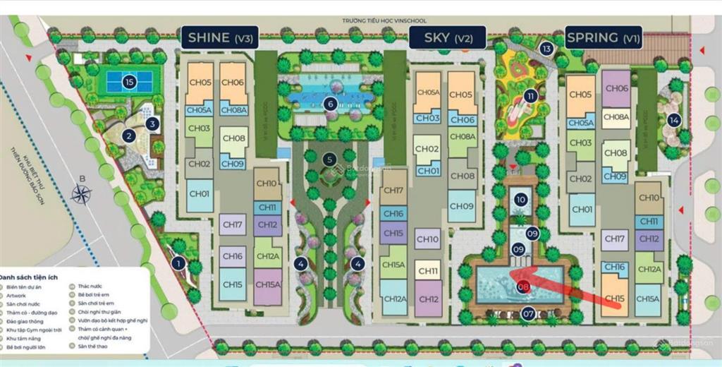 Chị gái em cần bán gấp căn 3n 2vs 85m2 thông thủy giá chênh 150tr tiến độ 5% view bể bơi