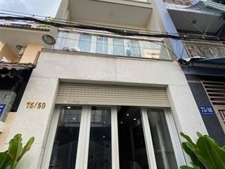 Hẻm xe hơi thông sạch, nhà đẹp 4 tầng 57m2 (4.2x15), gần phạm văn đồng