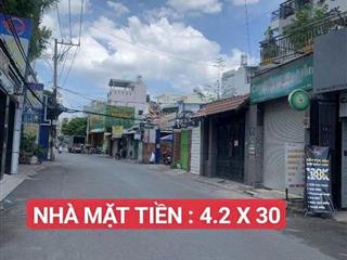 Nhà ngộp bank  mặt tiền đường số 01  4.2 x 30 /2 lầu / 13.5 tỷ