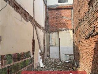 Bán đất võ văn kiệt q.1 (dt 3x9 chủ tặng gpxd 4 tầng)