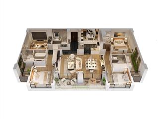 Penhouse 110tr/m2 rẻ nhất thị trường  view ngã tư cổ linh/ aeon mall  200m2 trực tiếp cdt