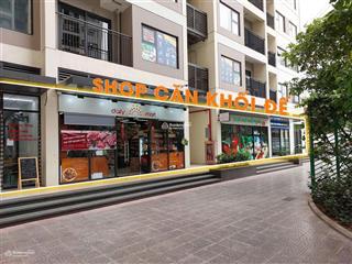 Đầu tư 5 tỷ lời ngay 100tr/tháng cho thuê tại shop khối đế kđt vinhomes smart city, ck 14%, sổ đỏ