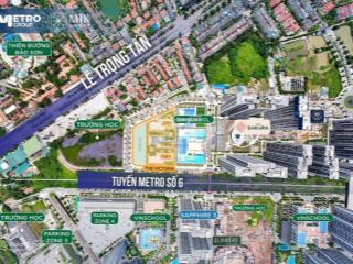 Bán shop khối đế 57,5m2 the victoriakđt vinsmart,giá 1xx tr/m2,vốn 3tỷ, ck 10,5% cho thuê 80tr/th
