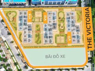 Lời kép 800tr/năm khi đầu tư shophouse khối đế 50m2 the victoriagiá từ 150tr/m2 ck 10.4%, sổ đỏ
