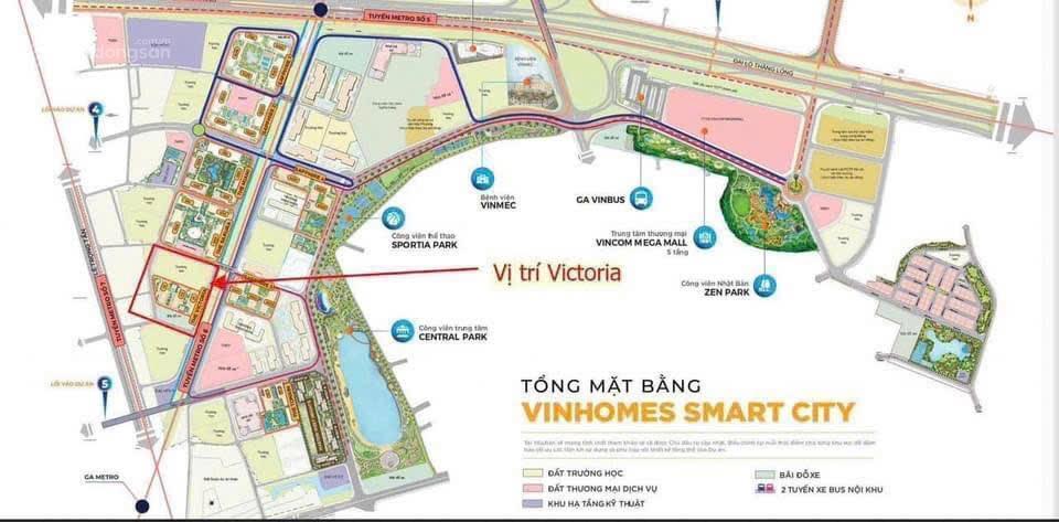 Đầu tư shophouse khối đế 50m2 the victoria tam giác vàng vinsmart city ck 10.4% vốn từ 3tỷ,sổ đỏ