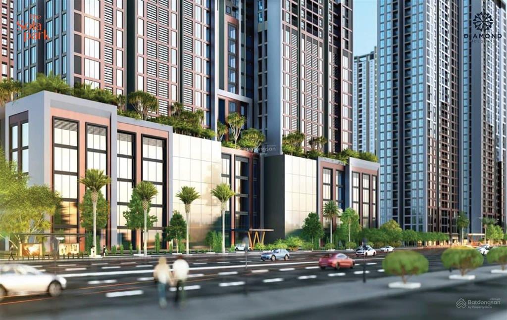 Hàng hiếm bán shop mặt sảnh 65m2 view nội khu chân tòa g5& g6 imperia sola park giá từ 18xtr/m2