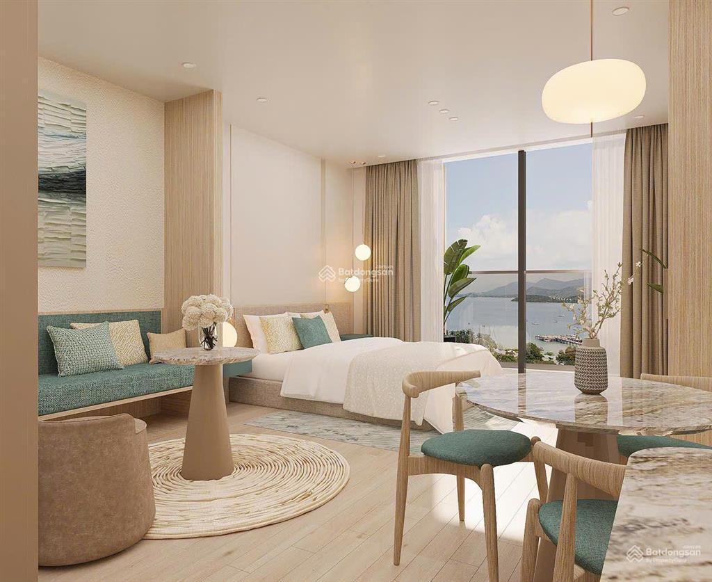 Giá 2,5tỷ(vốn 500tr)có ngay căn hộ view biển 1n+ meypearl hamony phú quốc,ck 18%dtcho thuê 50tr/th