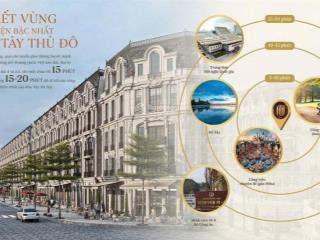 Vừa ở vừa kd nhận tới 700tr/năm khi mua shophouse mặt phố 5 tầng noble place tây tăng long, sổ đỏ