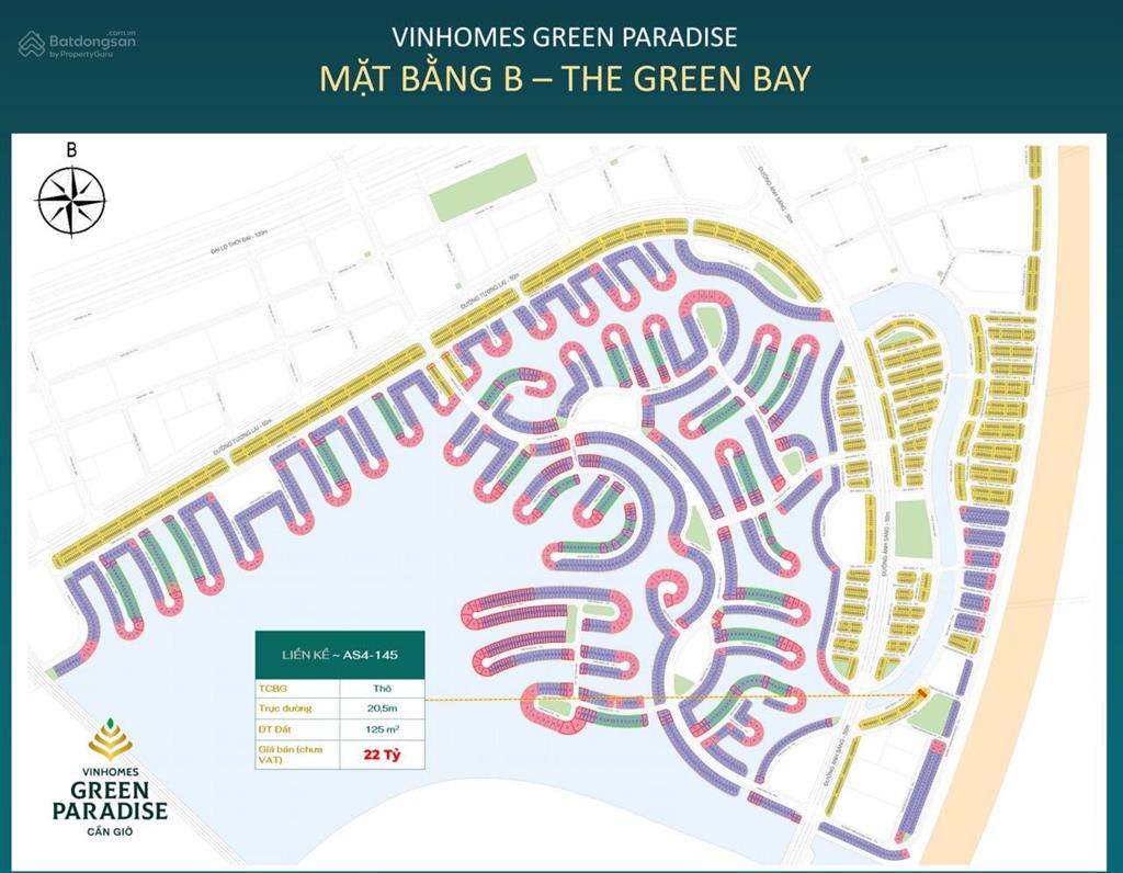 Shophouse 2 mặt tiền trước biển, sau hồ, dòng tiền cam kết 6%/năm!