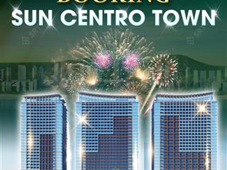 Suất ngoại giao duy nhất dự kiến 1,9tỷ/căn da sun centro town tại đường bờ biển trung tâm bãi cháy