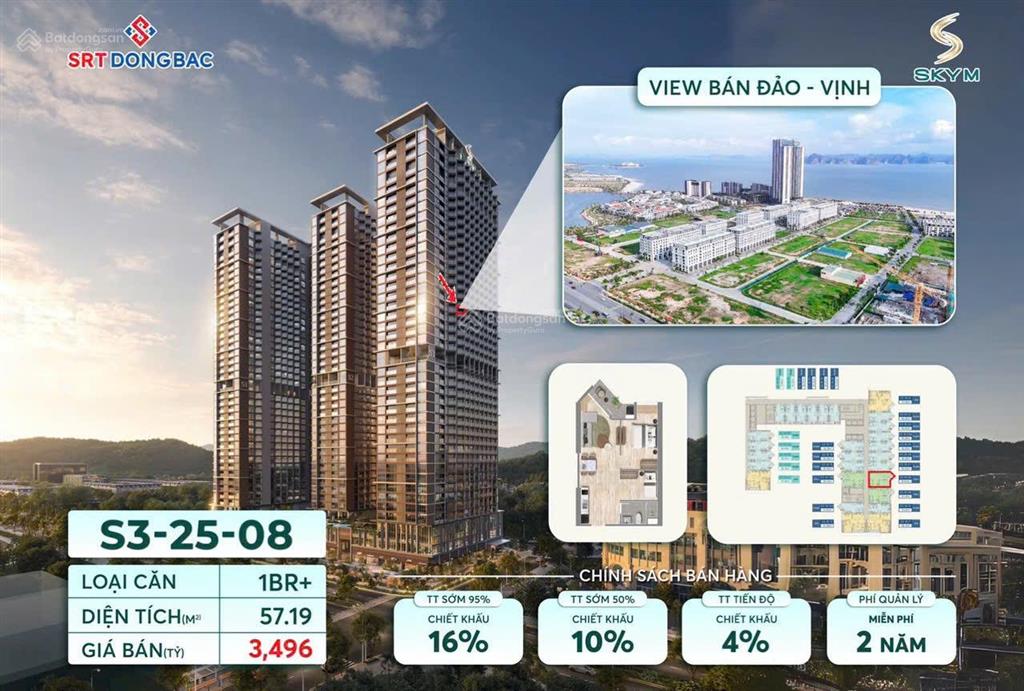 E ngọc anh có quỹ ngoại giao toà s1, s2, s3 sky m, rẻ hơn tt 500tr, ck 17%, căn đẹp tầng đẹp