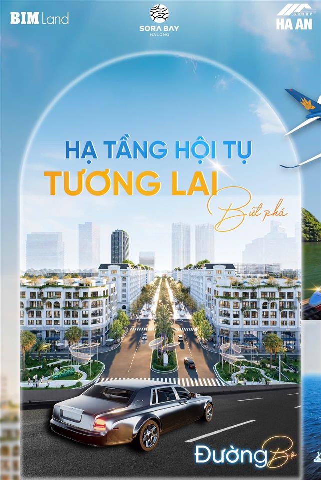 Quỹ đq giá rẻ hơn tt 1 tỷ  sora bay hạ long  thương phố thịnh vượng, biểu tượng phồn hoa