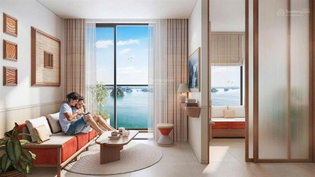 800tr 1 căn hộ studio bên vịnh di sản, đông nam, tầng cao view đẹp, giá tốt nhất thị trường