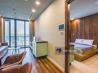 Cho thuê căn 1pn full nội thất sang  xịn  mịn chỉ 19tr/th tại vinhomes golden river  0903 147 ***